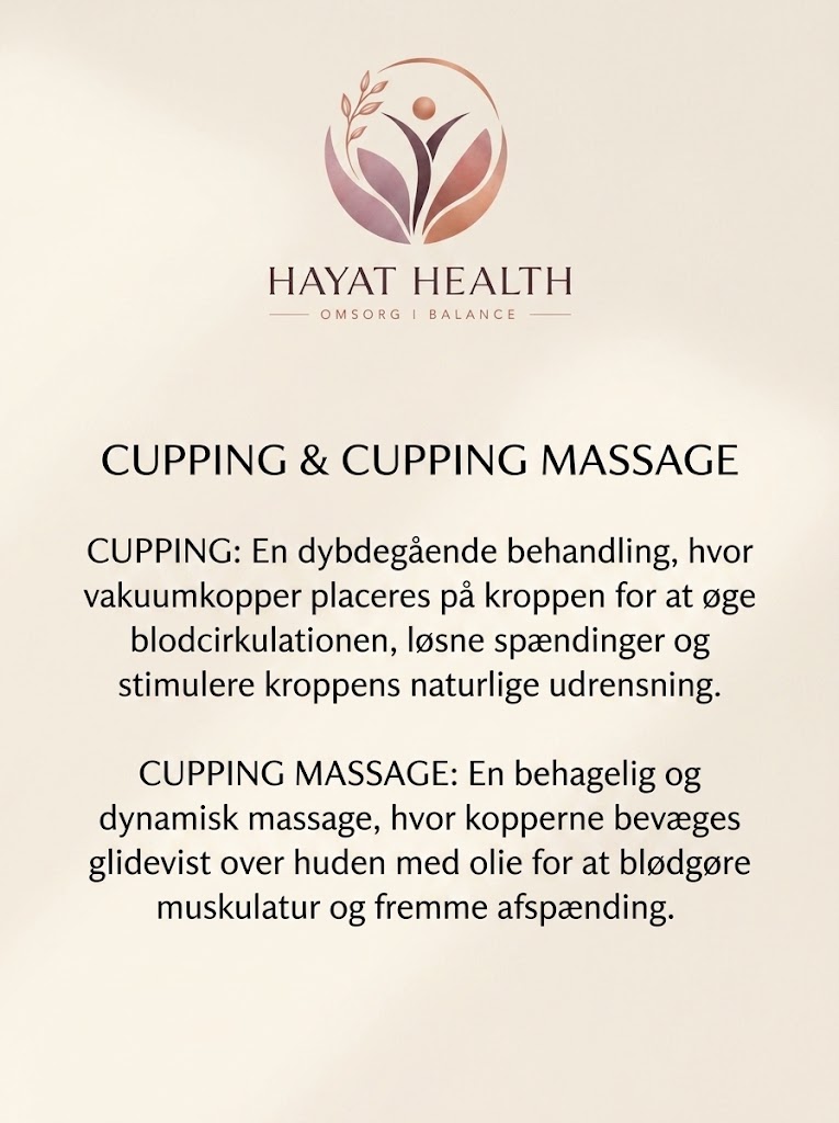 Cupping og Massage